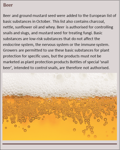 Kadertekst Beer